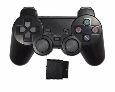 PS2 controller PS2 wireless game controller gamepad with receiver joystick for Sony playstation 2 video gaming