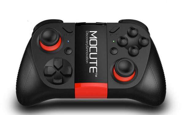 2017 MOCUTE 050 Wireless Bluetooth Gamepad PC Game Controller for Smartphone TV Box With Built-in Foldable Holder Wireless Game Joystick