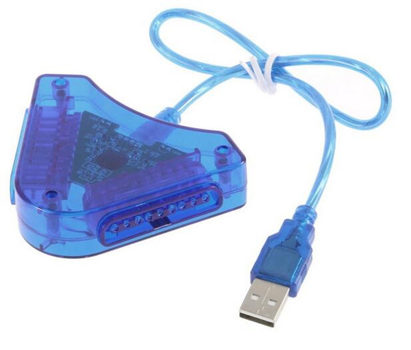 New Joypad Game USB Dual Player Converter Adapter Cable For PS2 Attractive Dual Playstation 2 PC USB Game Controller