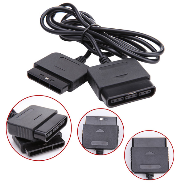 1.5m Gamepad Game Controller Extension Cable Cord for Playstation 2 PS1 PS2 Console Black DHL FEDEX EMS FREE SHIPPING