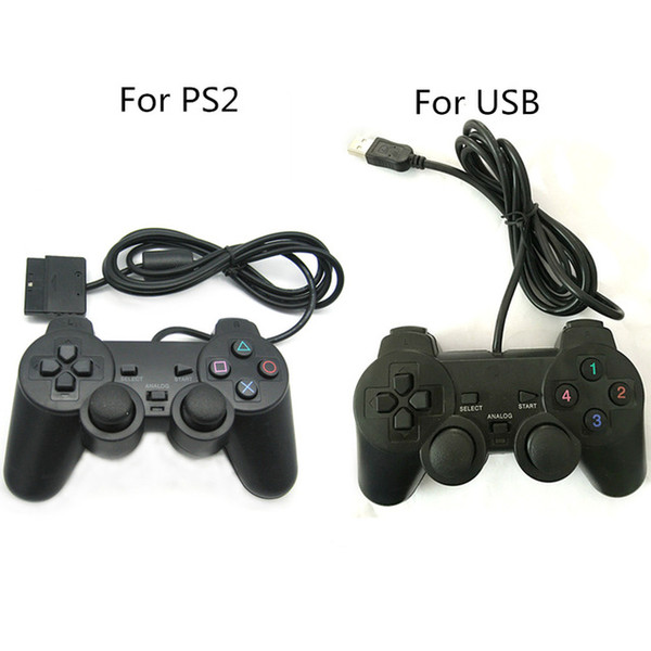 PS2 Wired Controller Gamepad Manette For Playstation Dualshock 2 Joystick Controle Mando Game Controller Console Controllers