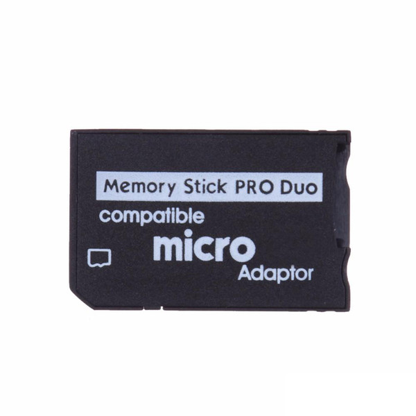 Micro SD to Memory Stick Pro Duo Adapter Compatible MicroSD TF Converter Micro SDHC to MS PRO Duo Memory Stick Reader for Sony PSP 1000 2000