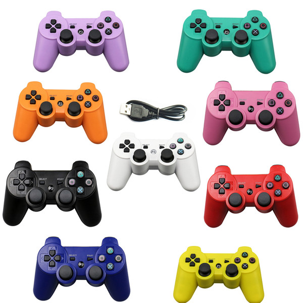 Wireless Bluetooth Game Controller for PS3 2.4GHz sony playstation 3 Controle Joystick Gamepad Remote with charger high quality