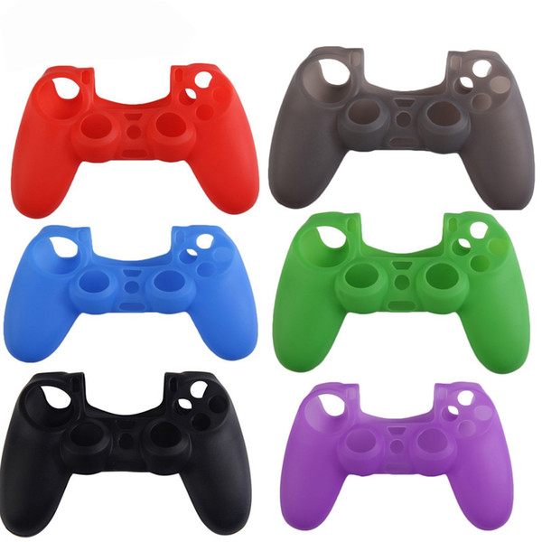 Rubber Silicone Soft Gamepad Joypad Cover Case For Sony PlayStation Dualshock 4 PS4 Controller Protection Skin Shell