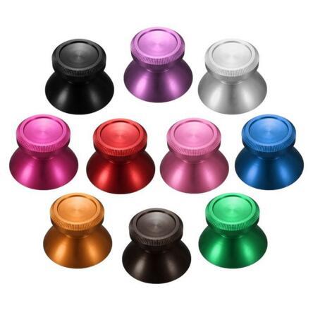 100 Pieces/LOT For PlayStation 4 controllers Universal Metal Analog Joystick Thumbsticks Mushroom Cap For PS4 For XBOX ONE Gamepad