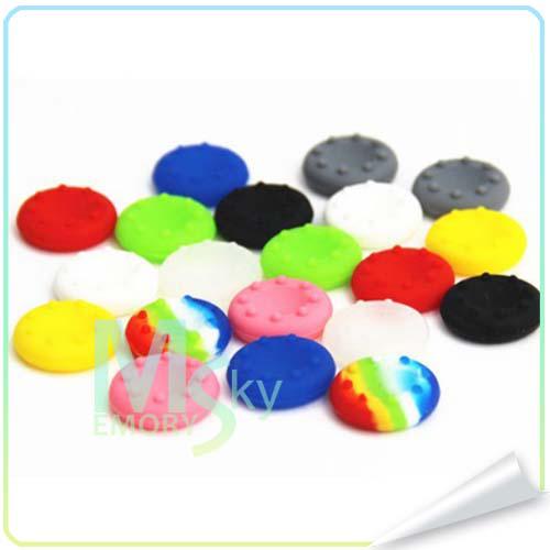 Multicolor ThumbStick Rubber Grip Covers for XBOX 360 xbox one / for ps3 ps2 silicone gel thumb grip stick caps 002104