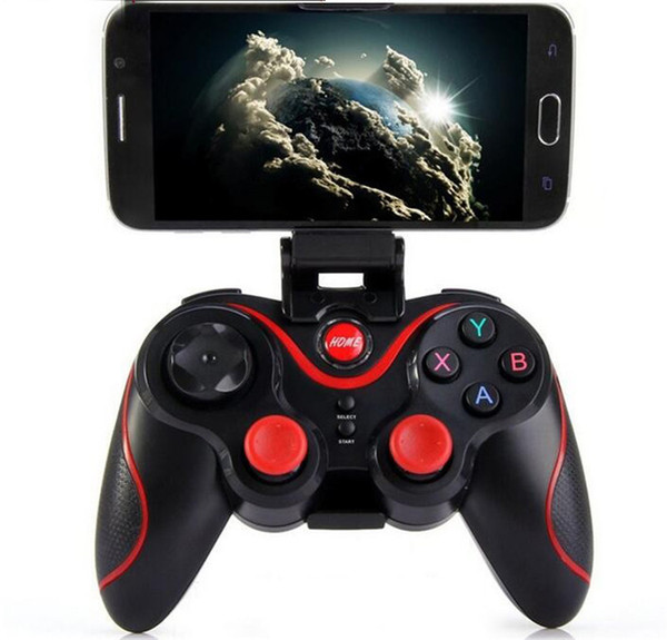 Game Controllers Terios T3+ gamepad bluetooth equipped cell phone holder GEN GAME S3 Bluetooth gamepad for android phone IOS iphone