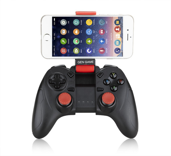 Wholesale Gaming Joystick Gen Game Wireless Bluetooth Gamepad S6 Game Remote Controller For Android IOS Phone Tablet PC Smart Box