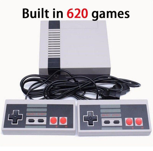 Hot sale Mini TV Game Console 620 games Video Handheld for NES games consoles with retail boxs