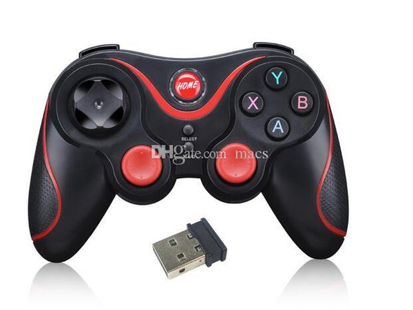 Game Controllers Terios T3+ gamepad bluetooth equipped cell phone holder GEN GAME S3 Bluetooth gamepad for android phone IOS iphone