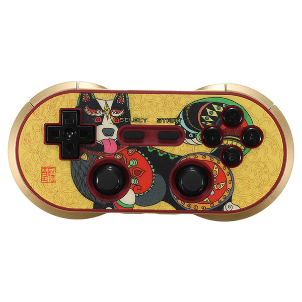 8bitdo Year of the Dog Limited Edition Bluetooth 4.0 Wireless Gamepad for Mac Android Windows Steam