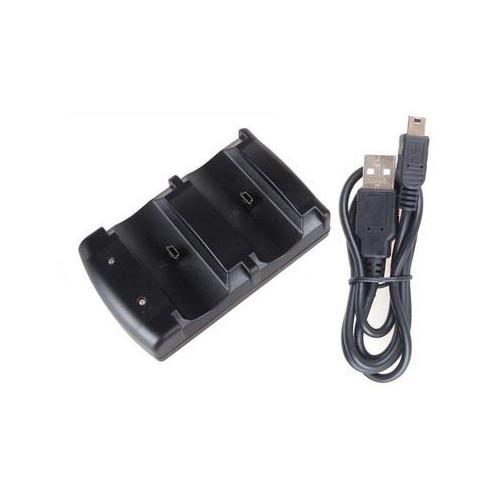 2 in 1 Charger Dock Station for Sony PS PS3 Wireless Bluetooth Move Controller