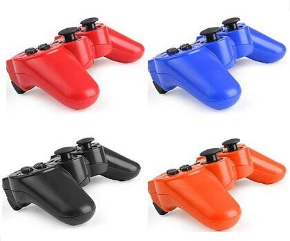 Bluetooth Wireless Game Controller for Dualshock Playstation 3 PS3 Console Video Games Joystick Gamepad Retail Box Q3