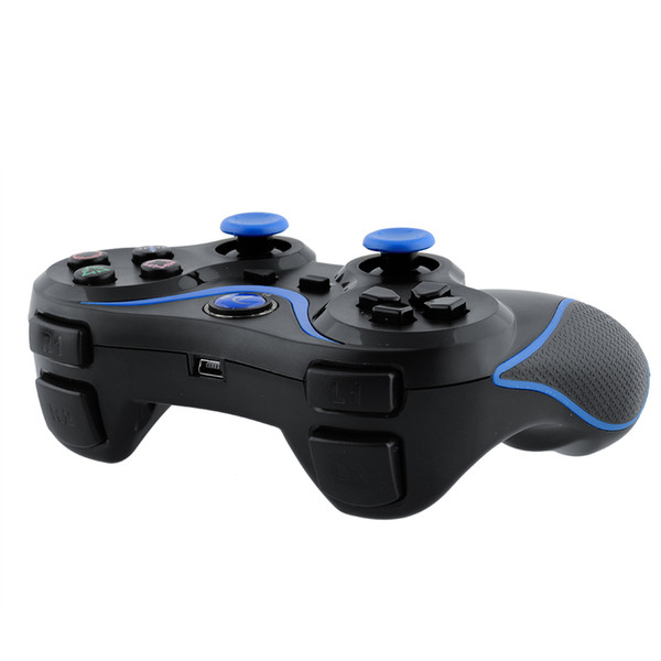 Wireless Game Bluetooth Joystick Controller For Sony PS3 Playstation 3 laptop Doubleshock Black Blue