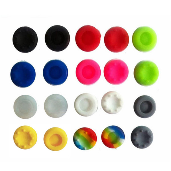 Cheap Silicone Thumb Stick Grips Joystick Button Caps Cover for PS4 PS3 XBOX Gamepads Handle Dust-proof Rocker Hats