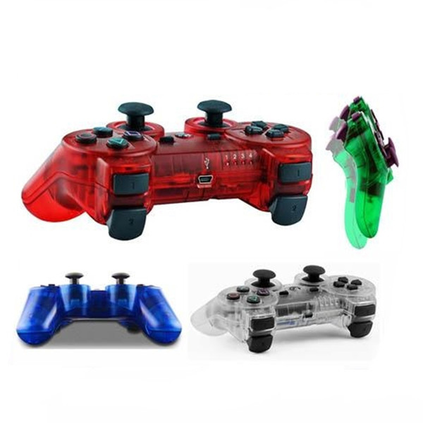 P3 Bluetooth Controller Joysticks Gamepads Wireless Controller Transparent Shell Game Controller 4 colors