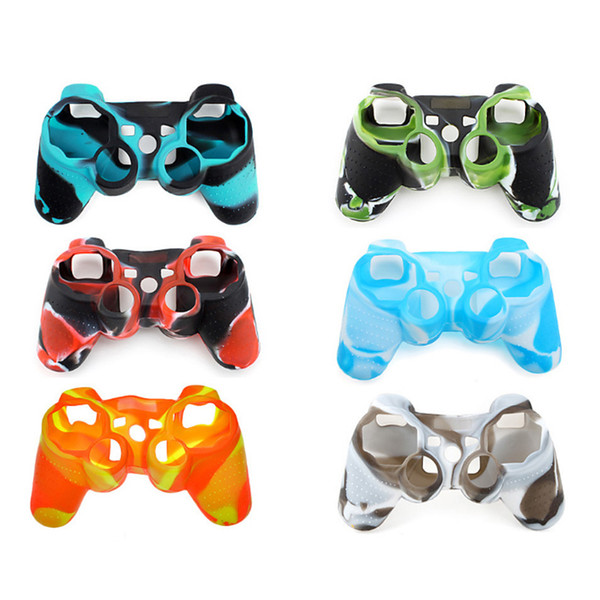 Multi Colors Soft Silicone Sleeve Protective Cover Case For Sony Playstation PS3 Game Controller Gamepad