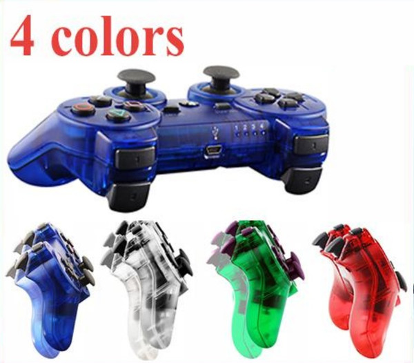 50pcs Transparent 4 colors Compateble For P3 controller Joysticks Gamepads Controller Wireless Bluetooth Game Controller