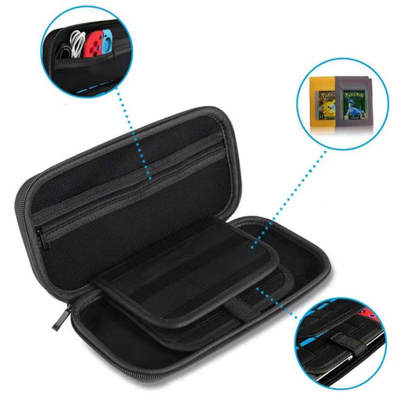 New hot sale 20 game card slot hard bag portable storage bag and accessories for Nintendo Switch