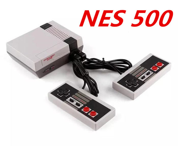 2019Mini TV Game Console Video Handheld for NES 500 Games Consoles With Retail Box Hot Sale