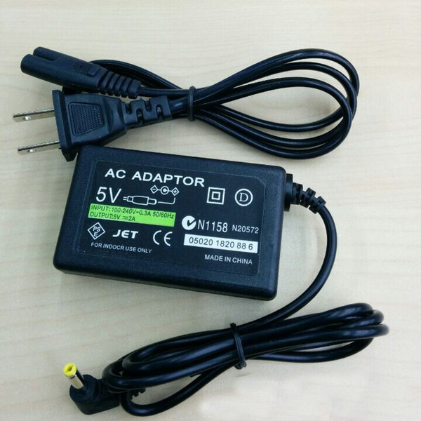 US EU Wall Charger AC Adapter Power Supply for Sony PSP 1000 2000 3000 with retail box