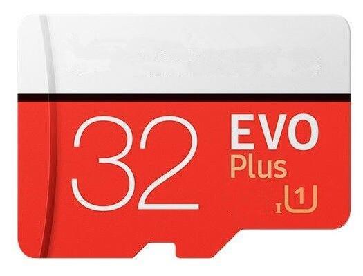 free 100pcs free dhl 95MB/s (U1) MicroSD EVO Memory Card with Adapter 32GB 64GB AUSDH32GCL4-RA1 MicroSDHC 32GB Class 4 + SD Adapter, Black