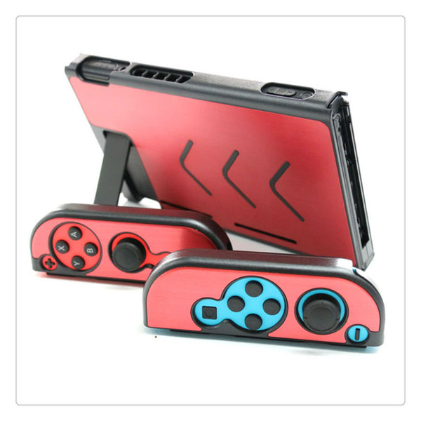 2018 Multicolor Aluminum Colorful Hard Protective Case Cover Shell With Joy-Con Controller Host Handle Hot Sale