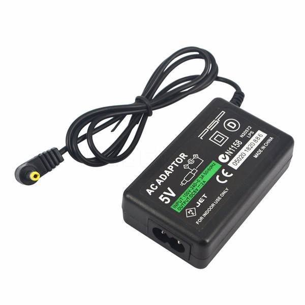 Home Travel AC Adapter Wall Charger Power Supply With Cable for PSP 1000 2000 3000 Slim US EU Plug DHL FEDEX EMS FREE SHIPPING