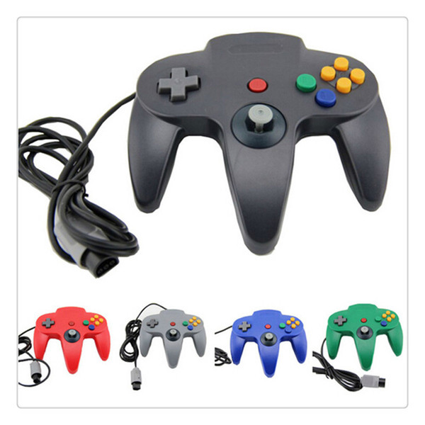 2018 For N64 System Game cube Long Handle Gamepad Wired Gamepad Joystick USB Controller Hot Sale