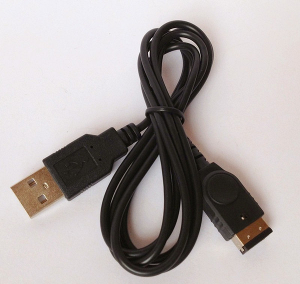 USB TO SP/DS Lenght 1.2M black USB Data Charging Cable , GBA SP Charge Cable