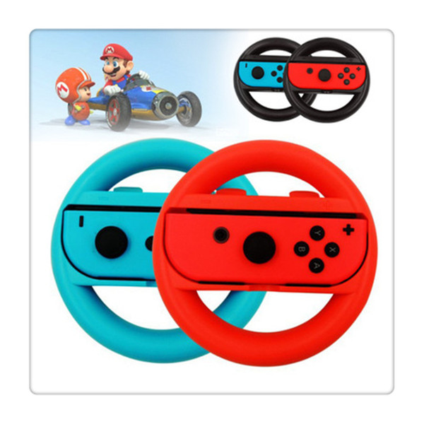 2018 iplay a pair Accessories Grip Racing Game Steering Wheel Gamepad Joy-Con Controller Joystick Hot Sale For