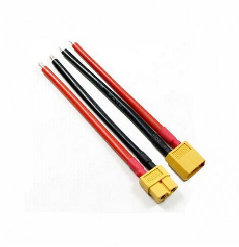 XT60 Connector Female male 10CM Silicon Wire 14AWG for RC battery toys