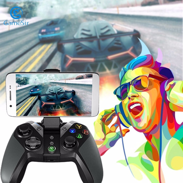 Freeshipping GameSir G4s 2.4Ghz Wireless Controller Bluetooth 4.0 Gamepad 800 mAh Game Controller for iOS Android PC games