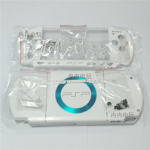 For Sony PSP2000 PSP 2000 Multi Color White color Full Housing Case Complete Shell case Replacement with buttons kit