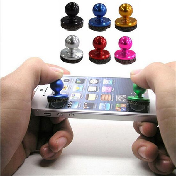 Mini Game Joystick Mobile Phone game controller Physical Game Joystick Fling Touch Screen Rocker For iPhone 8 Pads Samsung s8 Smart Phones