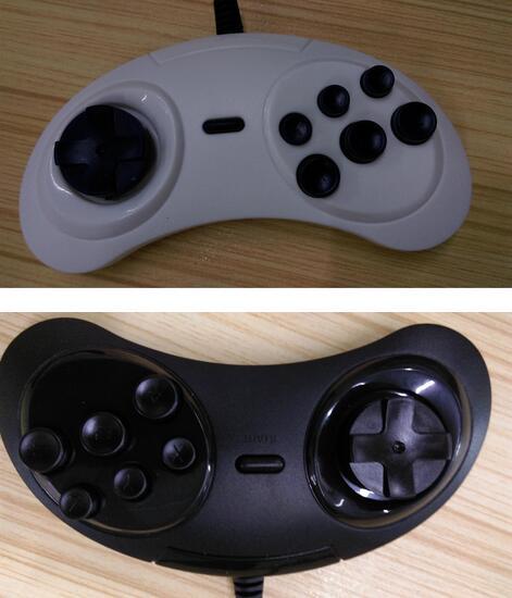 SEGA Genesis/MD2 Y1301 USB Gamepad Game Controller 6 Buttons SEGA USB Gaming Joystick Holder for PC MAC Mega Drive Gamepads