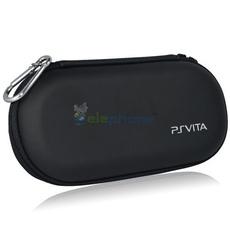 10xRubber+ABS Plastic Black Carrying Hard Case Bag Pouch for Sony Playstation PS Vita PSV 2000