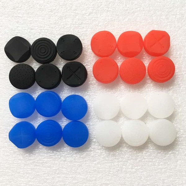 6 in 1 Silicone Button Protector Analog Thumb Stick Rocker Cap Cover Kit grip for PSV PS Vita 1000 2000 for PSV1000 PSV2000 FAST SHIP