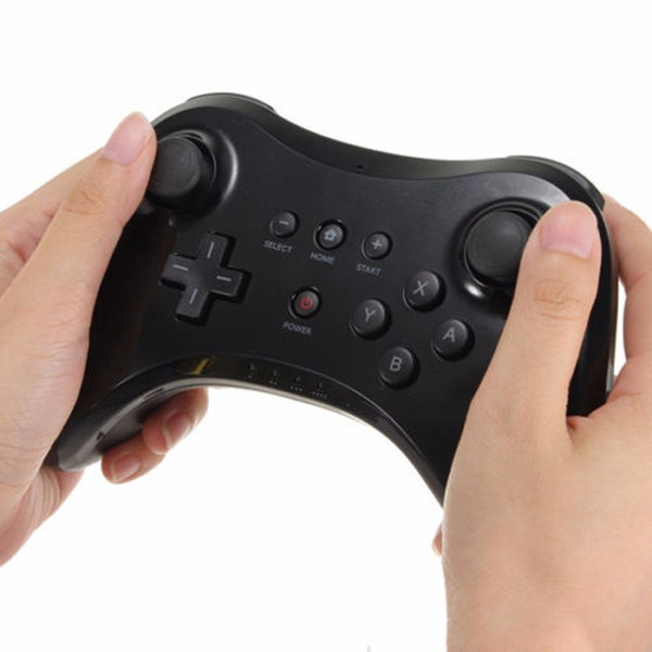 New Wireless bluetooth gamepad for Nintendo wii u pro controller game joystick wiiu remote console Classic Dual Analog joypad white