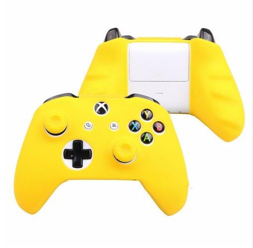 18 Colors for XBox One Controller Silicone Skin Case + Analog Thumb Stick Grip Cap for X Box One 1 X S Joystick DHL