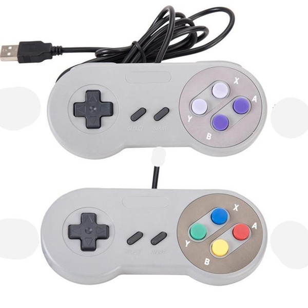 2017 New Hot 1.5M SNES wired controller Game controller for Nintendo snes classic gamepad joystick mini SNES