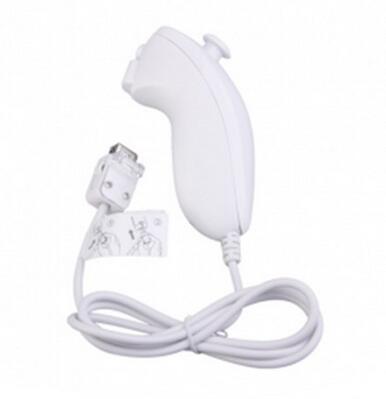 Selling High Quality Nunchuck Nunchuk Game Controller Joypad for Wii white Black FAST SHIPPING