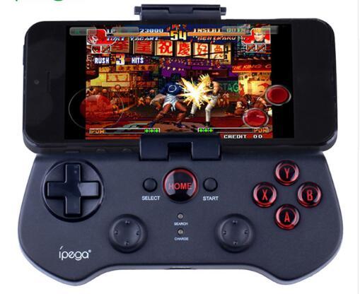 Hot selling iPEGA PG 9017 Wireless Bluetooth 3.0 Game Controller Gamepad Joystick with Stand for iOS Android Phone Pad Tablet