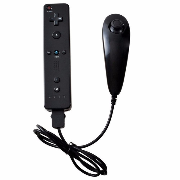 Wireless Remote Controller Nunchuk Control 2 in 1 Game Controller For Wii Bluetooth Remote for Wii Game Accessories