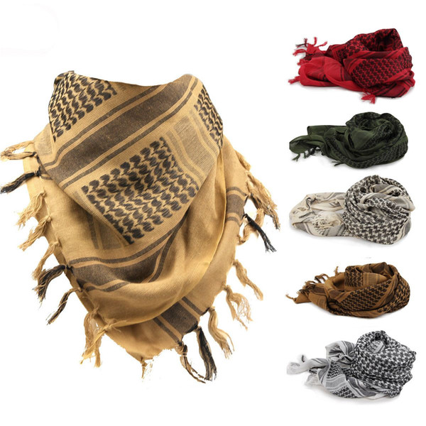 Thickened outdoor outdoor Arabia special forces soldiers Free Magic Square Scarf Shawl cotton scarf