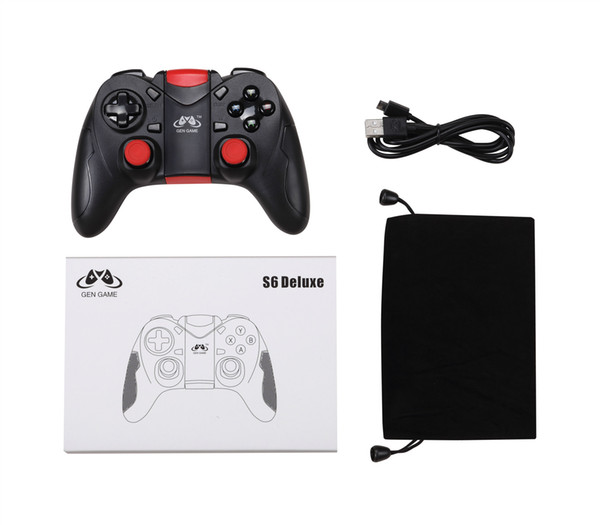 GEN GAME and S6 deluxe version of Bluetooth wireless gamepad support Android iOS/