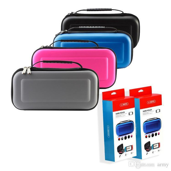 For Nintend Switch Game Bag Carrying Case Hard Eva Shell High Quality Portable Carrying Bag Protective Pouch Bag Switch