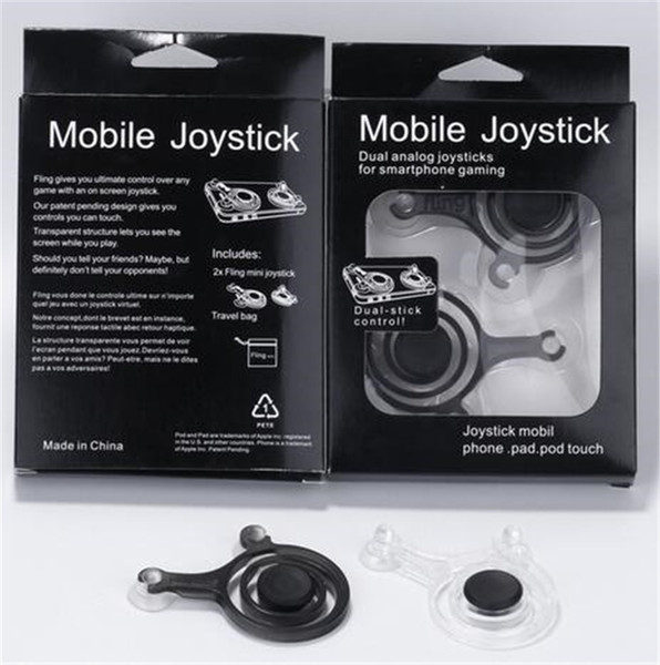 Game Mobile Joystick Phone Mini Game Rocker Touch Screen Joypad Tablet Sucker wireless Controller For iPad cell phone DHL free