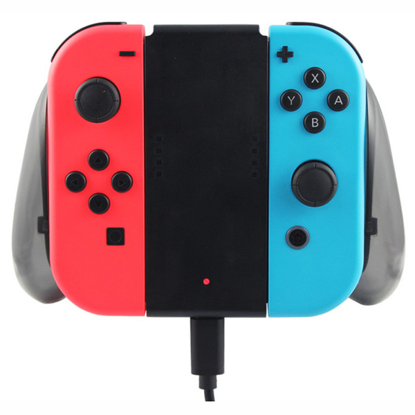 Charging Grip Dock for Nintendo Switch Joy-Con Controller Charging Grip Switch Charger Holder Station Handle Grips With Box Game Accessories