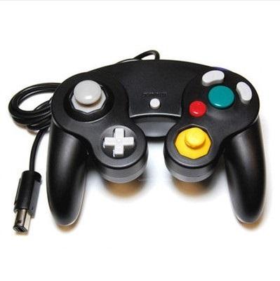 NGC Wired Gaming Game Controller Gamepad Joystick for NGC Console Gamecube Wii U Extension Cable Turbo Dualshock Transparent Color